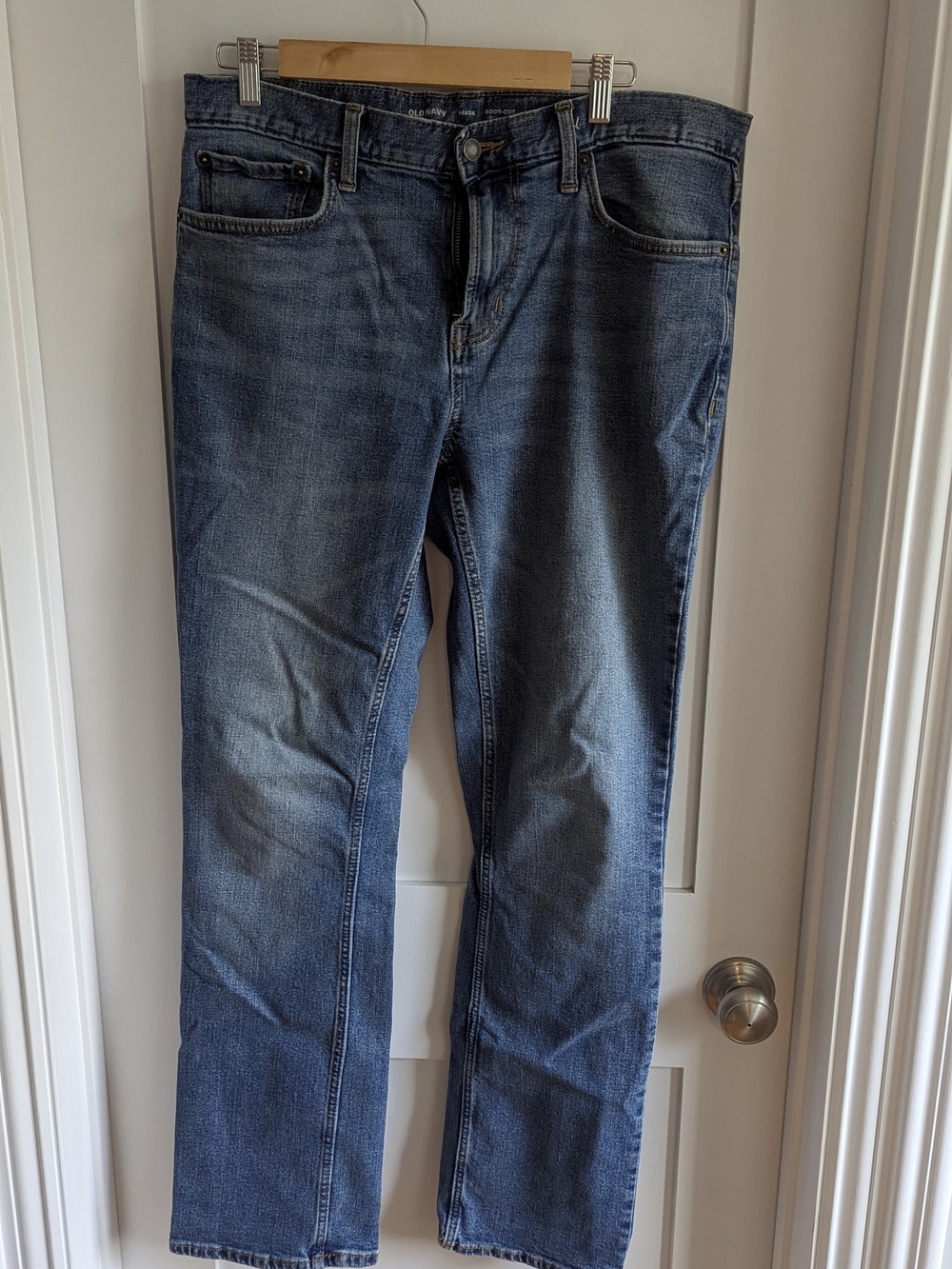 Old Navy Men's Blue Jeans Boot Cut
